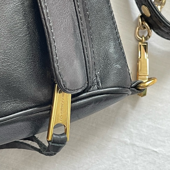 Rebecca Minkoff Mini MAC in Black with Gold - Picture 7 of 13